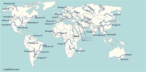 Tigris And Euphrates World Map