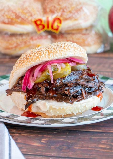 The Ultimate BBQ Brisket Sandwich {with Infographic} - Martin's Famous ...