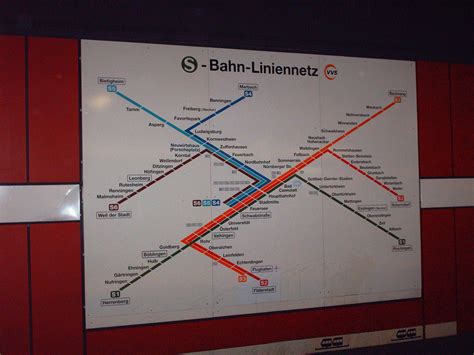 Historical Map: Isometric S-Bahn Map, Stuttgart,... - Transit Maps