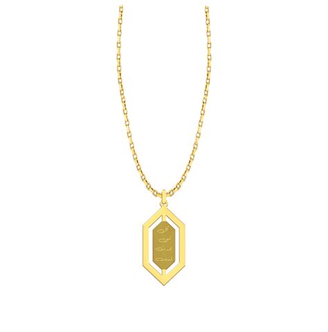 Diamond shape pendant | Krownne