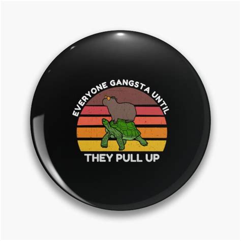 "Capybara on Turtle, funny capybara with glasses meme" Pin for Sale by ...