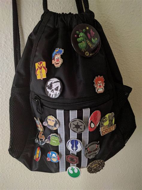 Is it safe to put pins on a backpack? : r/Disneyland