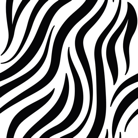 Black and white zebra print pattern vector - Download Free Vectors ...