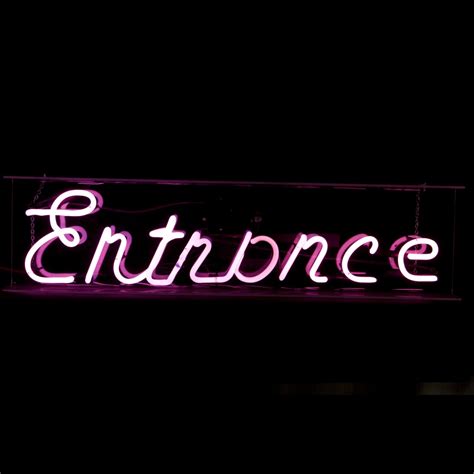 ENTRANCE / NEON SIGN | Air Designs