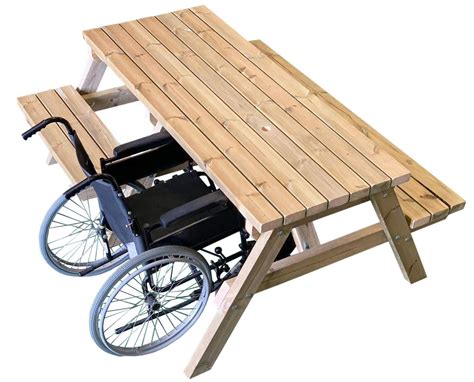 Wheelchair Accessible Picnic Tables & Garden Furniture | UK