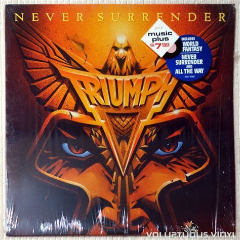 Triumph – Never Surrender (1983) Vinyl, LP, Album – Voluptuous Vinyl ...