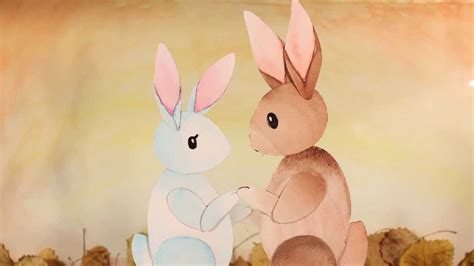 Dancing rabbits (Cutout animation) - YouTube