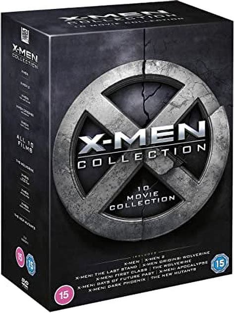 Marvel X-Men 10-Movie Collection, 10-DVD Box Set, English Subtitles ...