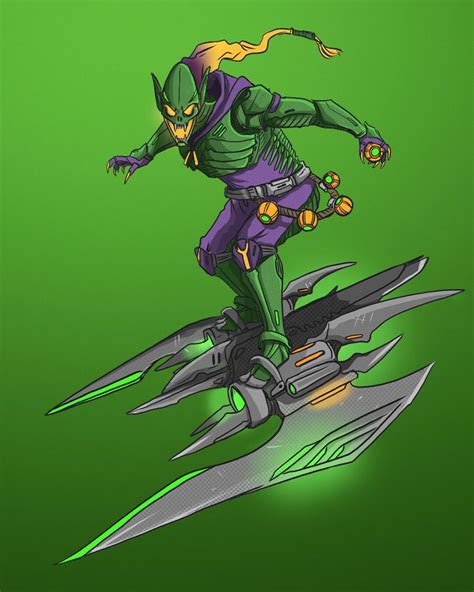 ArtStation - The Green Goblin Fan Art