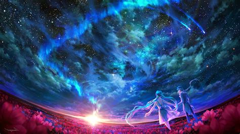 31+ Anime Starry Sky Wallpaper - Anime Top Wallpaper