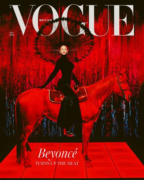 Beyoncé covers British Vogue in headpieces, platform boots