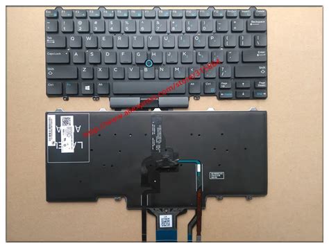 US backlit New laptop keyboard for DELL Latitude E7250 E5450 E7470 7250 ...