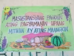 Nutrition Month Slogan Tagalog - J-Net USA