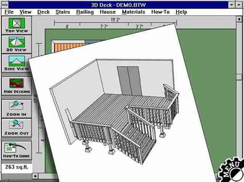 Deck Drawings For Permit Software | EASY DRAWING STEP