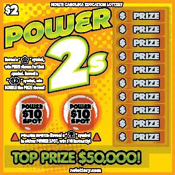 NC Scratch-Off Power 2s (#901) – LottoEdge