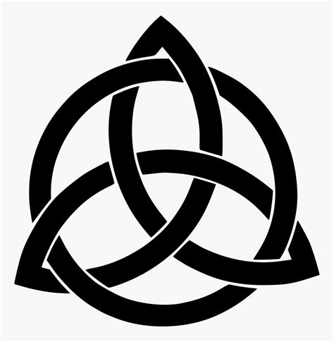 Celtic Knot Triquetra Symbol Celts - Triquetra Vector, HD Png Download ...