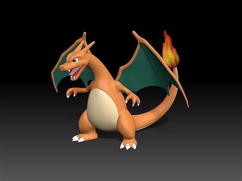 Pokemon Charizard 3D Print model 3D model 3D printable | CGTrader