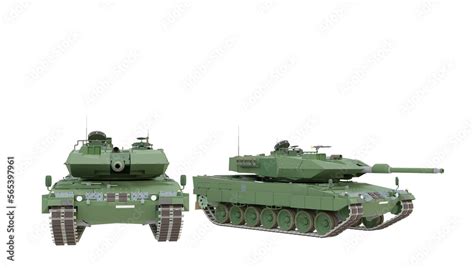 Army tank, leopard 2a4, main tank, for armored infantry and cavalry ...