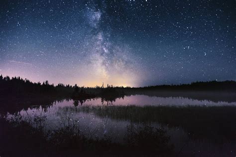 nature, Landscape, Photography, Milky Way, Starry night, Lake ...