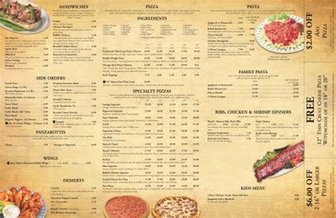 Menu - PDF - Rosati's Pizza