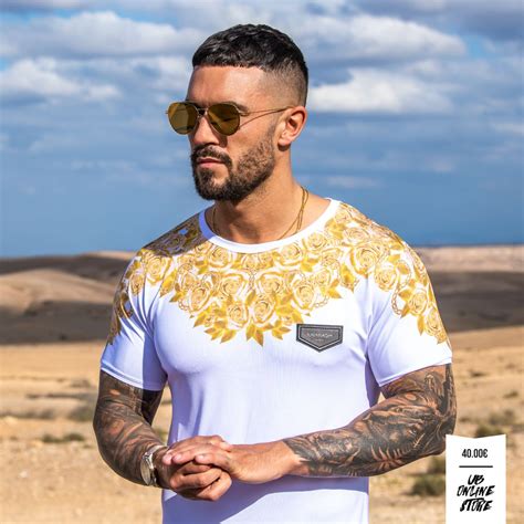 White And Gold Opulence T-Shirt | Urban fashion women, Mens streetwear ...