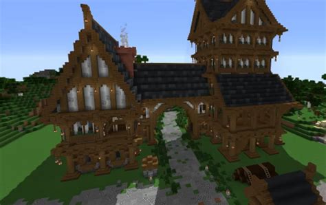 Medieval Mansion (Schematic) Minecraft Map