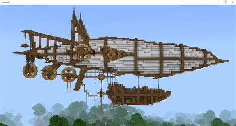 Steampunk Airship Minecraft