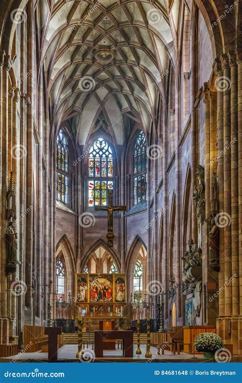 Freiburg Minster, Freiburg Im Breisgau, Germany Stock Photo - Image of ...