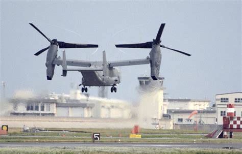 Japon : Un mort dans le crash d'un aéronef militaire américain avec six ...