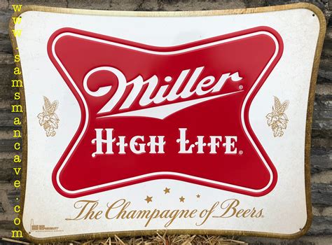 Miller High Life Metal Sign