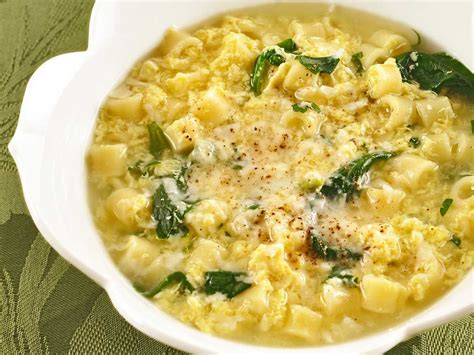 Stracciatella with Spinach | Recipes, Italian soup, Egg drop soup