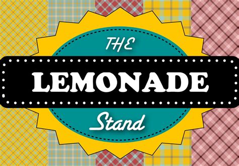 DIY Printable Lemonade Stand Banner & Menu