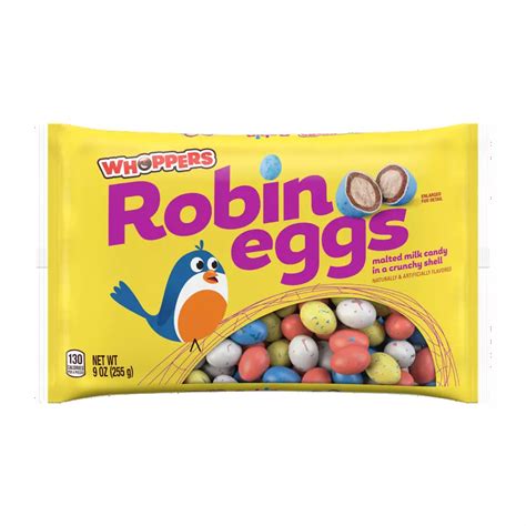 WHOPPERS ROBIN EGGS Malted Milk Balls, 9 oz bag