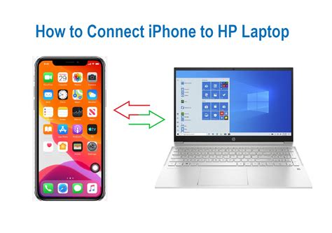 How to Connect iPhone to HP Laptop for Different Purposes - EaseUS