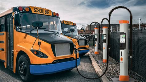 Electric school bus charging – Kempower