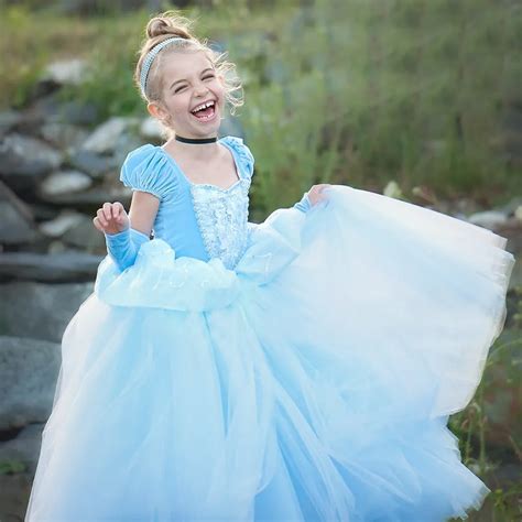 POSH DREAM Cinderella Princess Kids Girls Dress Christmas New Yea ...