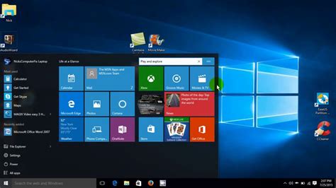 How To Change The Home Screen On Windows 10 - Grizzbye