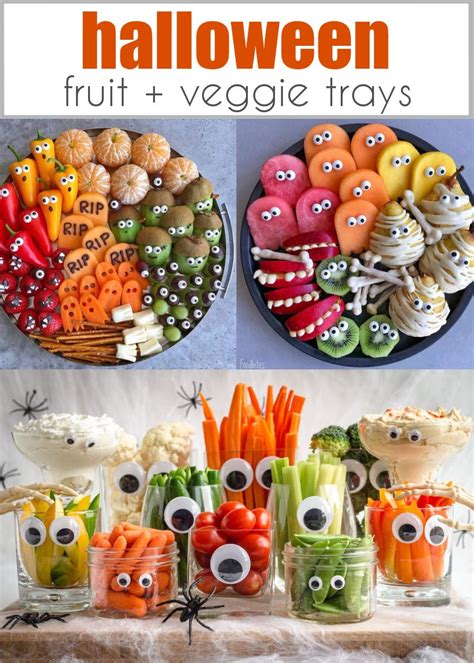 Easy Halloween Fruit & Veggie Tray Ideas - Green Child Magazine