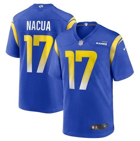 Rams Puka Nacua Jersey – US Sports Nation