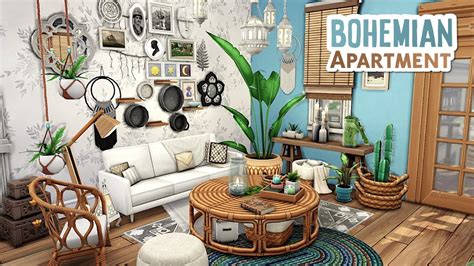 The Sims 4 Speed Build Bohemian Penthouse No Cc Sims 4 | Images and ...