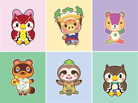 Animal Crossing Characters by Kasia Northeast on Dribbble