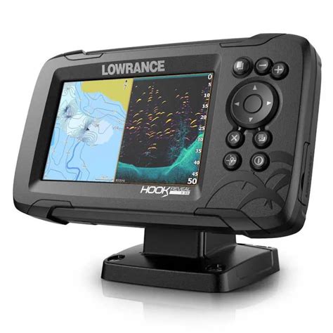 Sporting Goods Lowrance Hook Reveal 5 Fishfinder & Mid/High CHIRP ...