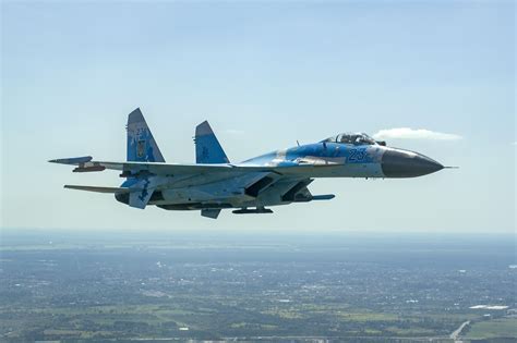 Ukrainian Su-27 fighter intercepted in Romania - AeroTime