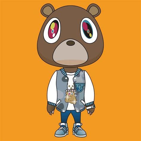 kanye west graduation bear art - Google Search Kanye Tattoo, Kanye West ...