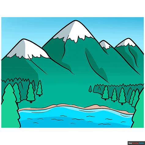 How To Draw Mountains