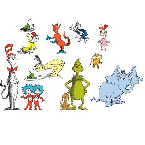 Dr Seuss Printable Characters - Printable Word Searches