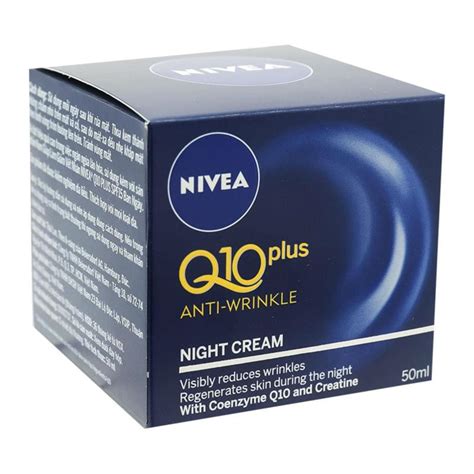 Nivea Night Cream Q10 Plus Anti Wrinkle Creatine - Hien Thao Shop