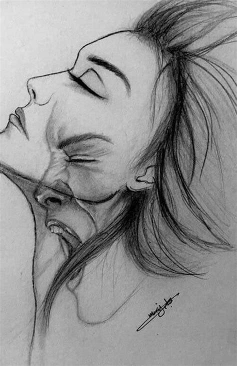 Sad Meaningful Creative Pencil Drawings - img-klutz