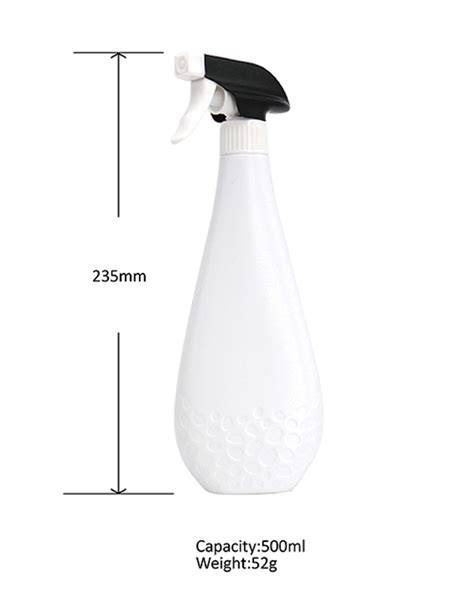 HDPE Empty Cosmetic Spray Bottle Large Capacity Chemical Resistant