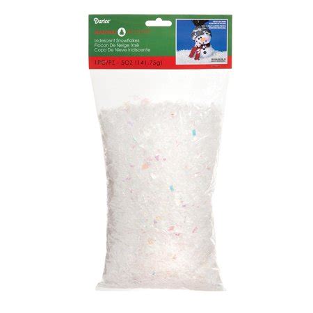 Fake Snow For Crafts: Loose Iridescent, 5 ounces - Walmart.com